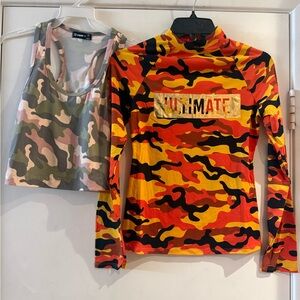 Ultimate Camouflage Long Sleeve and Tank Top Set